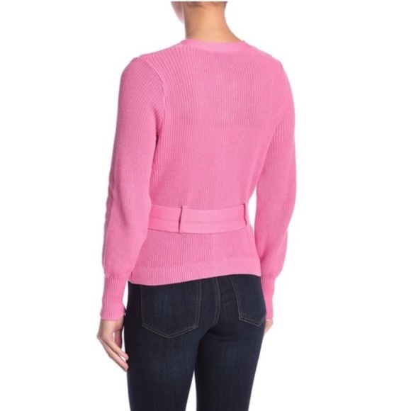 Free Press Belted V-Neck Cardigan - Picture 3 of 7